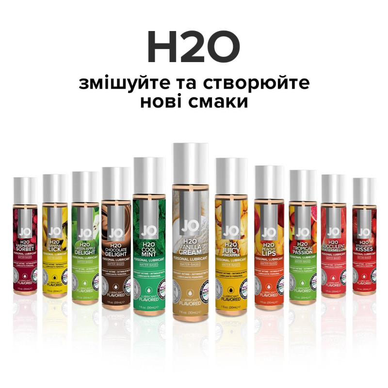 Лубрикант на водній основі System JO H2O VANILLA 30 мл