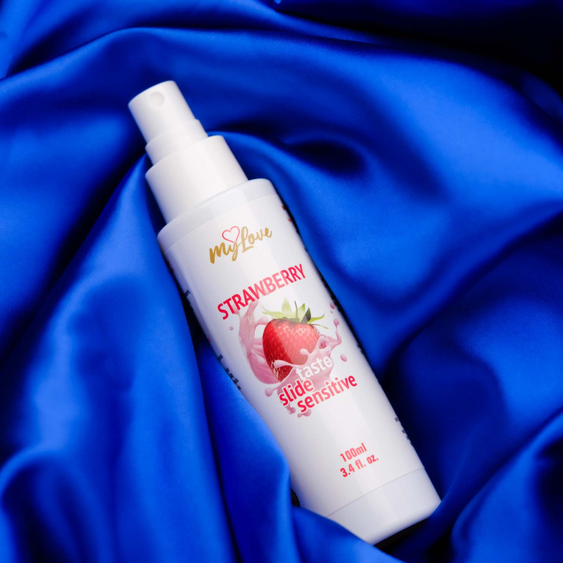 Интимный гель-лубрикант MyLove Taste Slide Sensitive Strawberry, 100 мл
