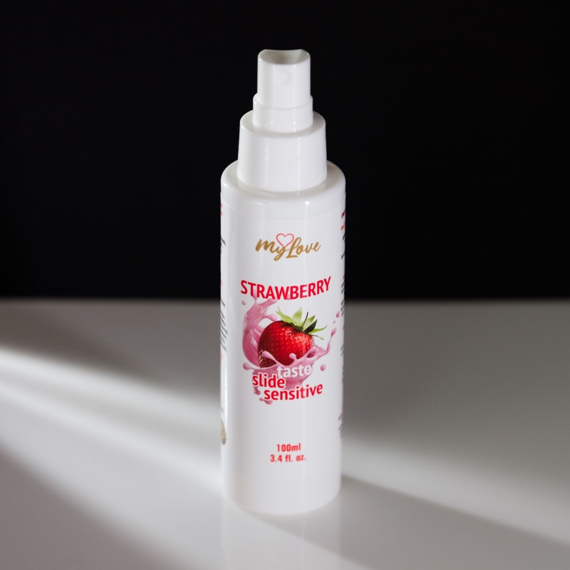 Интимный гель-лубрикант MyLove Taste Slide Sensitive Strawberry, 100 мл