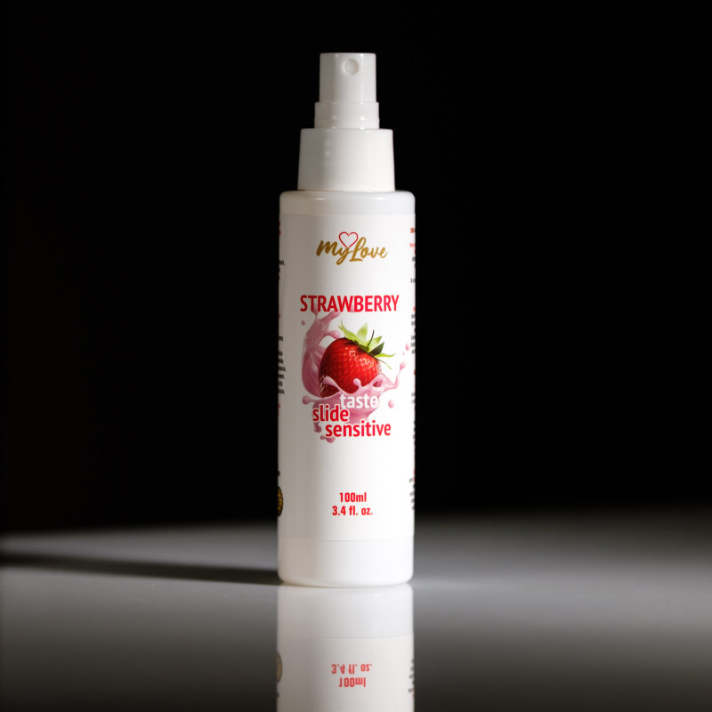 Интимный гель-лубрикант MyLove Taste Slide Sensitive Strawberry, 100 мл