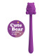 Вібратор Pretty Love Cute Bear Purple, 7 vibration functions