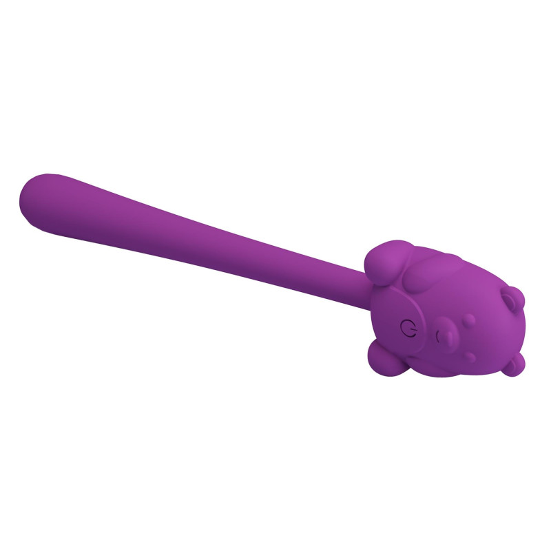 Вібратор Pretty Love Cute Bear Purple, 7 vibration functions