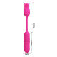 Віброяйце Pretty Love Nobikuma Thursting Bullet Pink