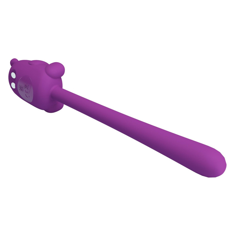Вібратор Pretty Love Cute Bear Purple, 7 vibration functions
