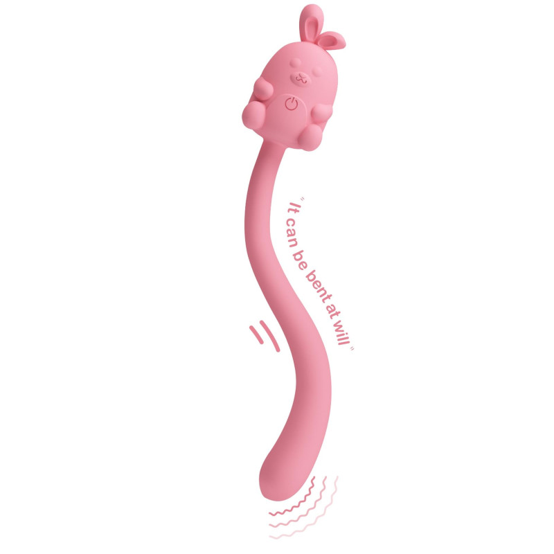 Вібратор Pretty Love Cute Bunny Pink, 7 vibration functions