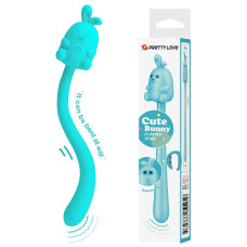 Вібратор Pretty Love Cute Bunny Turquoise, 7 vibration functions