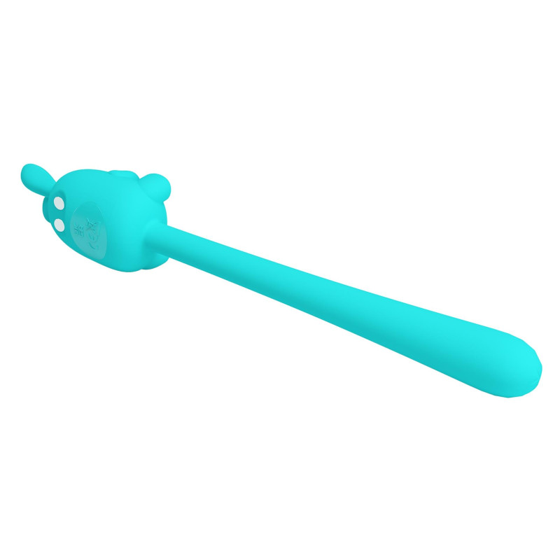 Вібратор Pretty Love Cute Bunny Turquoise, 7 vibration functions