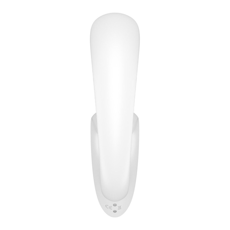 Вагінально-кліторальний вібратор Satisfyer G for Goddess 1 White, 2 мотори