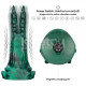 Вібростимулятор LoveToy DoubleLoveToyClaw Vibrating Silicone Dildo Savage Charm