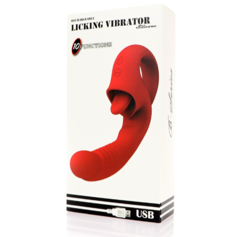 Вібратор B - Series Magic Rechargeable Licking Vibrator USB 10 Functions
