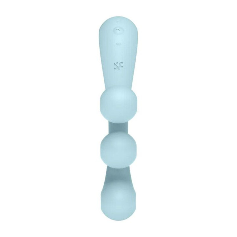 Універсальний вібратор Satisfyer Tri Ball 2, 3 мотори, гнеться