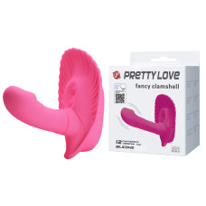 Вібратор Pretty Love Fancy Clamshell Pink