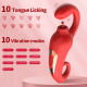 Вібратор B - Series Power Merfi, 10 Vibration Functions, 10 Frequency Tongue Licking USB