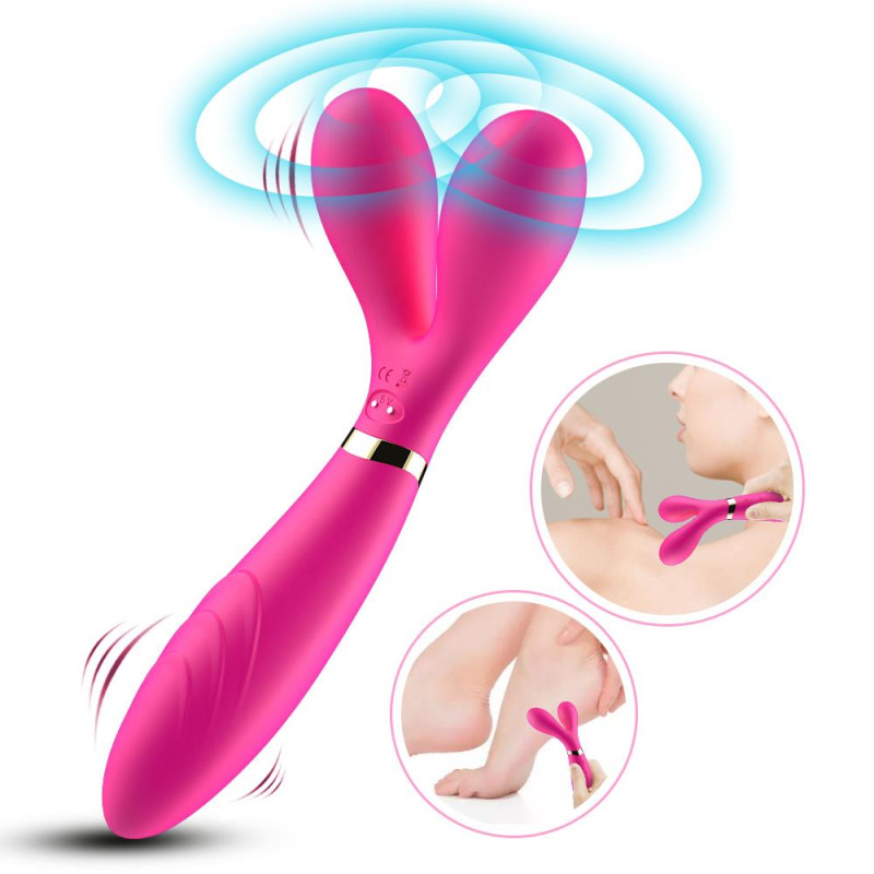 Вибратор B - Series Joy Y-Wand Pink