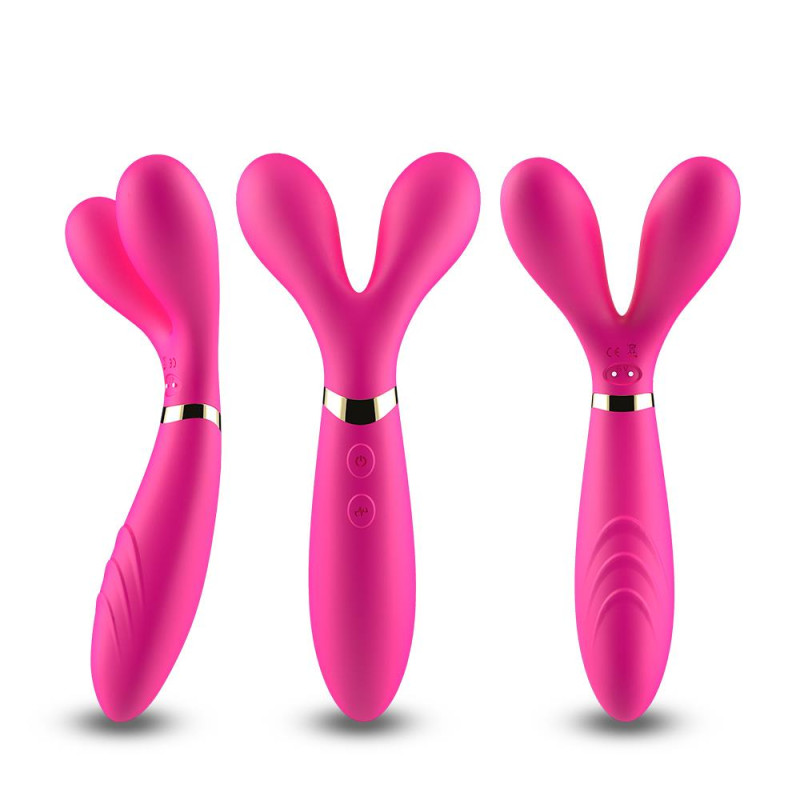 Вибратор B - Series Joy Y-Wand Pink
