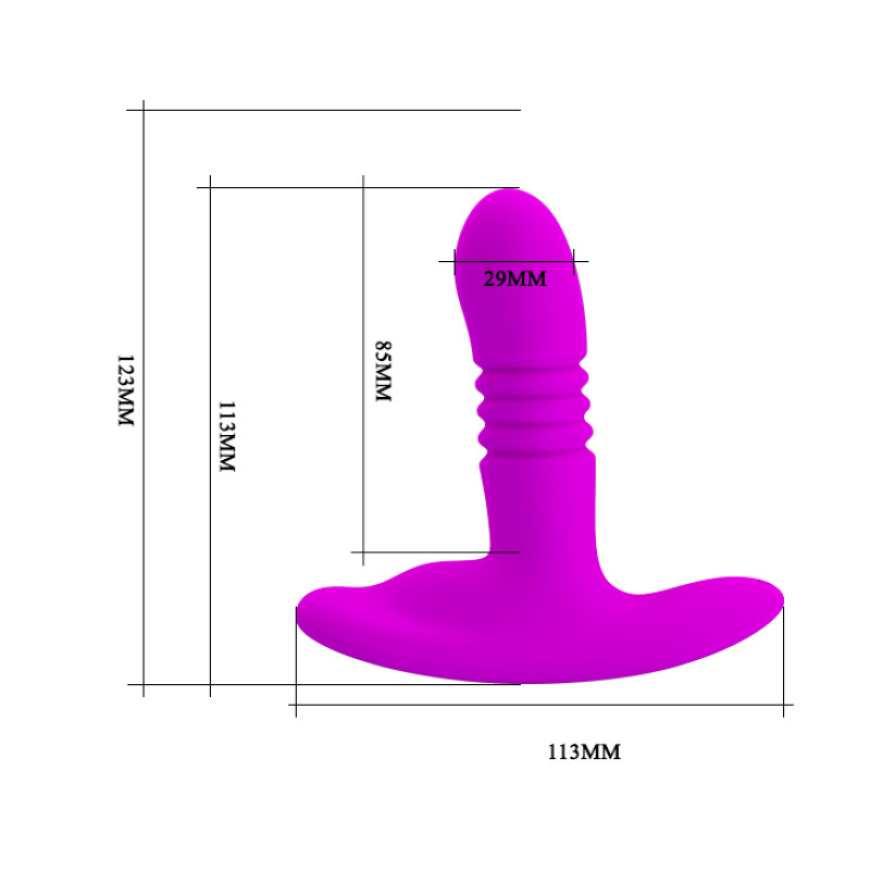 Вібратор Pretty Love Vibro Stimulator Рожевий