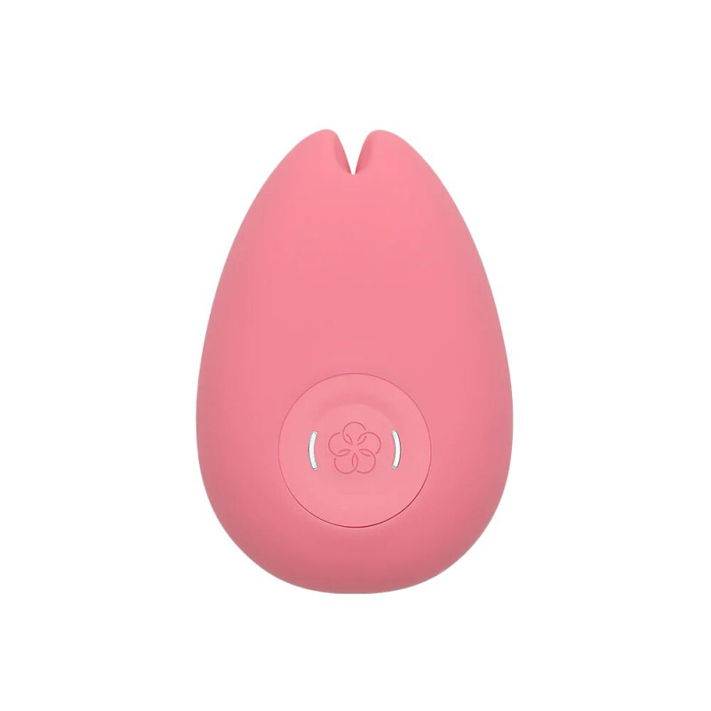 Минивибратор IROHA SAKURA Coral, раздвоенный кончик, 5 режимов, перезаряжаемый