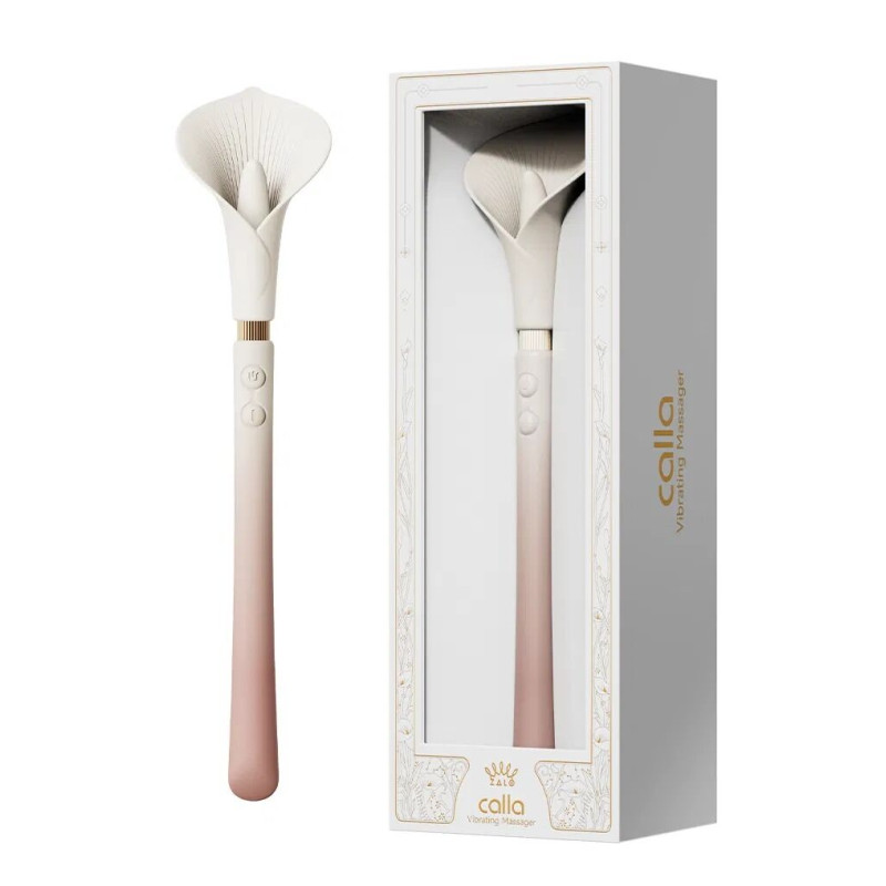 Вібромасажер Zalo — Calla Blossom Pink