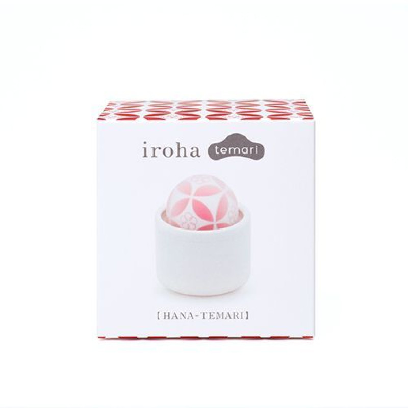Потужний вібратор-кулька IROHA TEMARI Hana не передає вібрацію на футляр