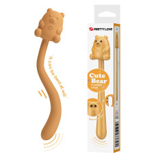 Вібратор Pretty Love Cute Bear Light Brown, 7 vibration functions