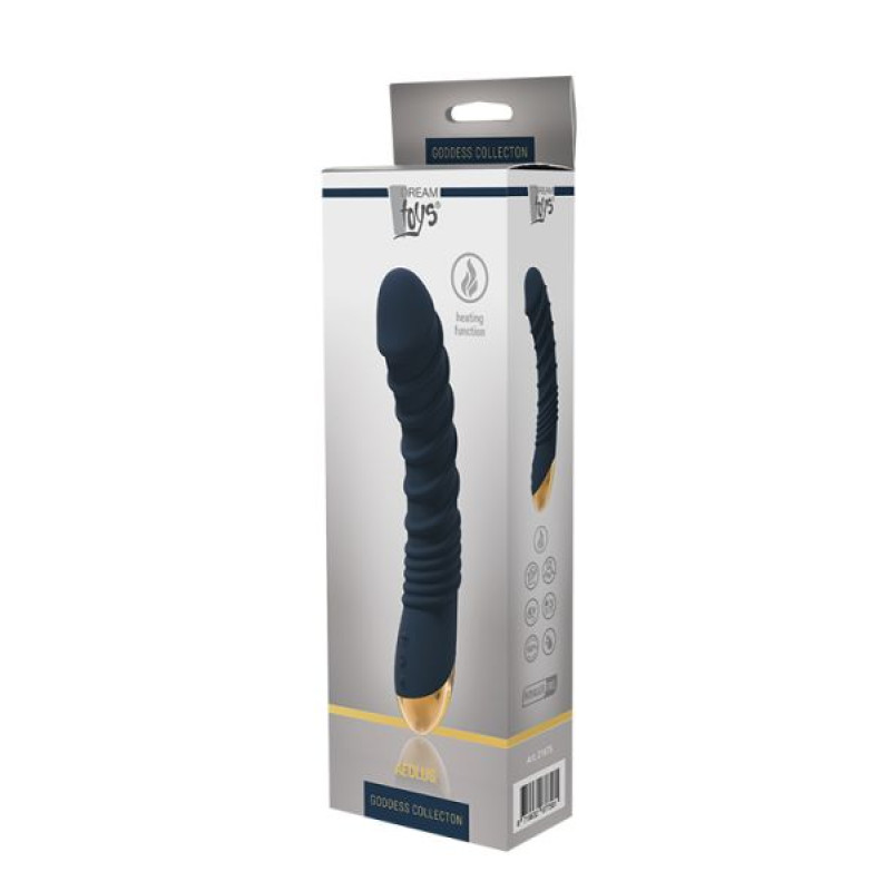 Вібромасажер з функцією Нагріву Dreamtoys Goddess Collection Aeolus