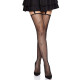 Панчохи Leg Avenue Daisy Dot Fishnet Stockings One Size Black