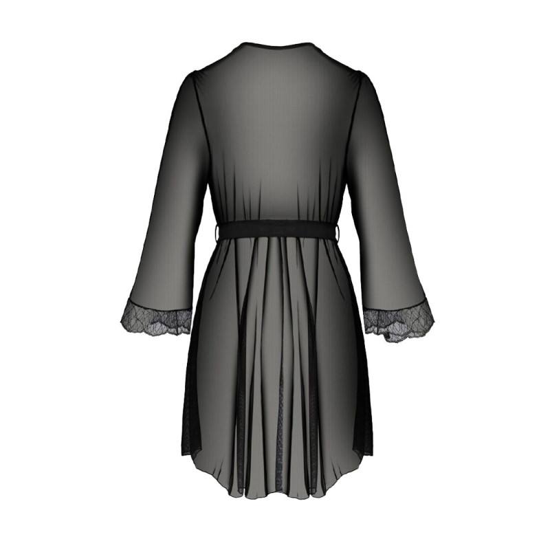 Пеньюар Passion Amberly PeignoirL black 6XL/7XL