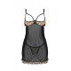 Эротический пеньюар Passion MARINA CHEMISE, XXL/XXXL, beige