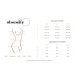 Сорочка Obsessive Donarella chemise & thong XS/S