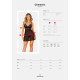 Эротический комплект Obsessive Chemeris babydoll & thong M/L, пеньюар и стринги