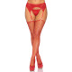 Пояс для чулок со стразами Leg Avenue Rhinestone Garterbelt Red One Size