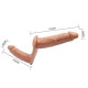 Страпон LyBaile Ultra Double Dildos Strap On 13.5 см