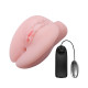 Мастурбатор LyBaile Realistic Feel Vibrating Vagina & Ass