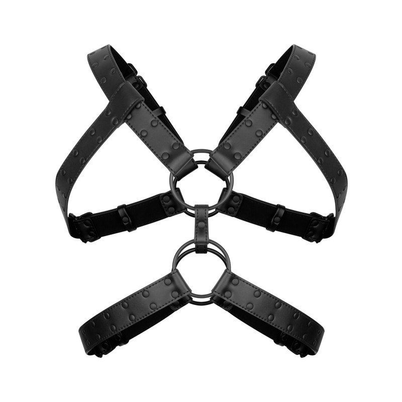 Портупея Bedroom Fantasies: Rocco Bondage Harness, черная
