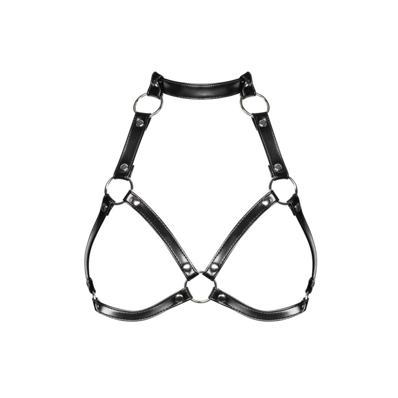 Портупея на грудь Obsessive A740 harness black O/S