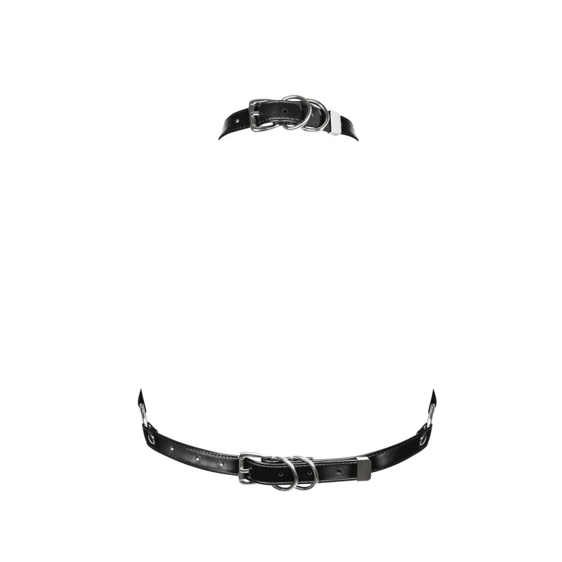 Портупея на грудь Obsessive A740 harness black O/S