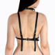 Женская портупея Art of Sex - Delaria Leather harness, Черная XS-M