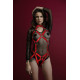 Женская доспех Feral Feelings Body Harness Red