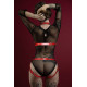 Женская доспех Feral Feelings Body Harness Red