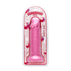 Фалоімітатор з ароматом жуйки- Toyz4lovers Delicious Dildo Bubble Gum, 25 см