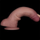 Фалоімітатор LoveToy Sliding Skin Pro II Dual Layer Silicone Dong 8.5 Flesh