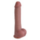 Фалоімітатор Erospace Natural Play Silicone Dildo D3, 24 см