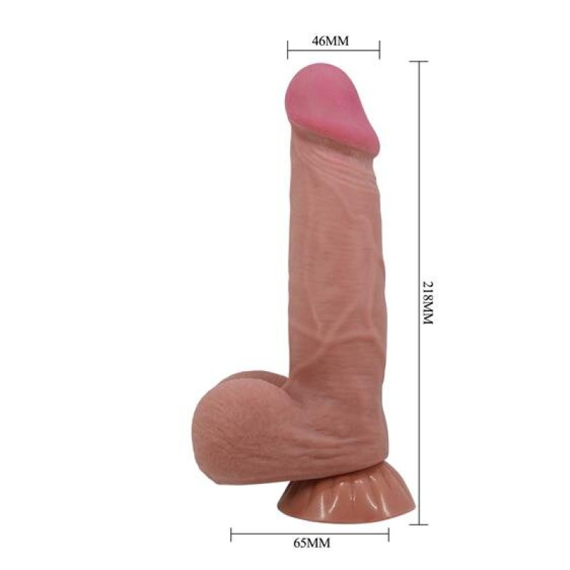 Фалоімітатор Pretty Love Sliding Skin 8.5" Latin