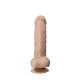 Фалоімітатор SilexD Tomas Real Skin Flesh (9in MODEL 1), суперсофт-силікон+Silexpan, діаметр 4,9 см