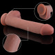 Фалоімітатор Erospace Natural Play Silicone Dildo D3, 24 см