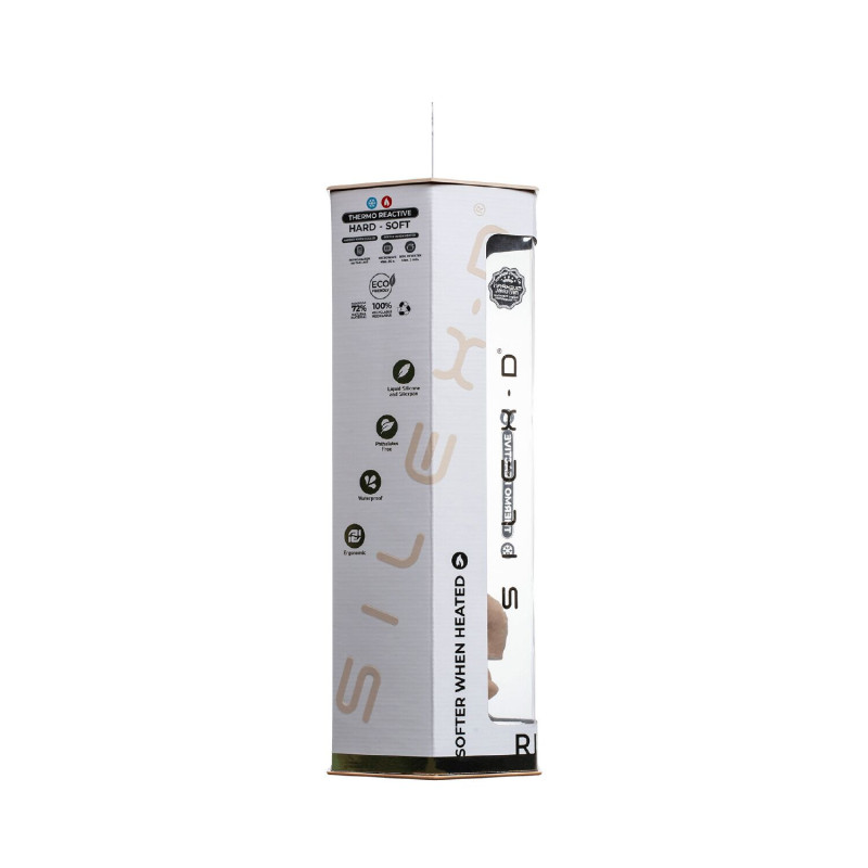 Фалоімітатор SilexD Tomas Real Skin Flesh (9in MODEL 1), суперсофт-силікон+Silexpan, діаметр 4,9 см