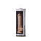 Фалоімітатор SilexD Tomas Real Skin Flesh (9in MODEL 1), суперсофт-силікон+Silexpan, діаметр 4,9 см