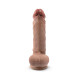 Фалоімітатор SilexD Vetus Premium Real Skin Flesh (8in MODEL 1), ультрареалістик, діаметр 4,1 см