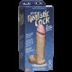 Фаллоимитатор Doc Johnson The Realistic Cock 8 inch White - PVC, Vack-U-Lock, диаметр 5,1 см