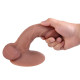 Фалоімітатор Erospace Natural Play Silicone Dildo D4, 21 см